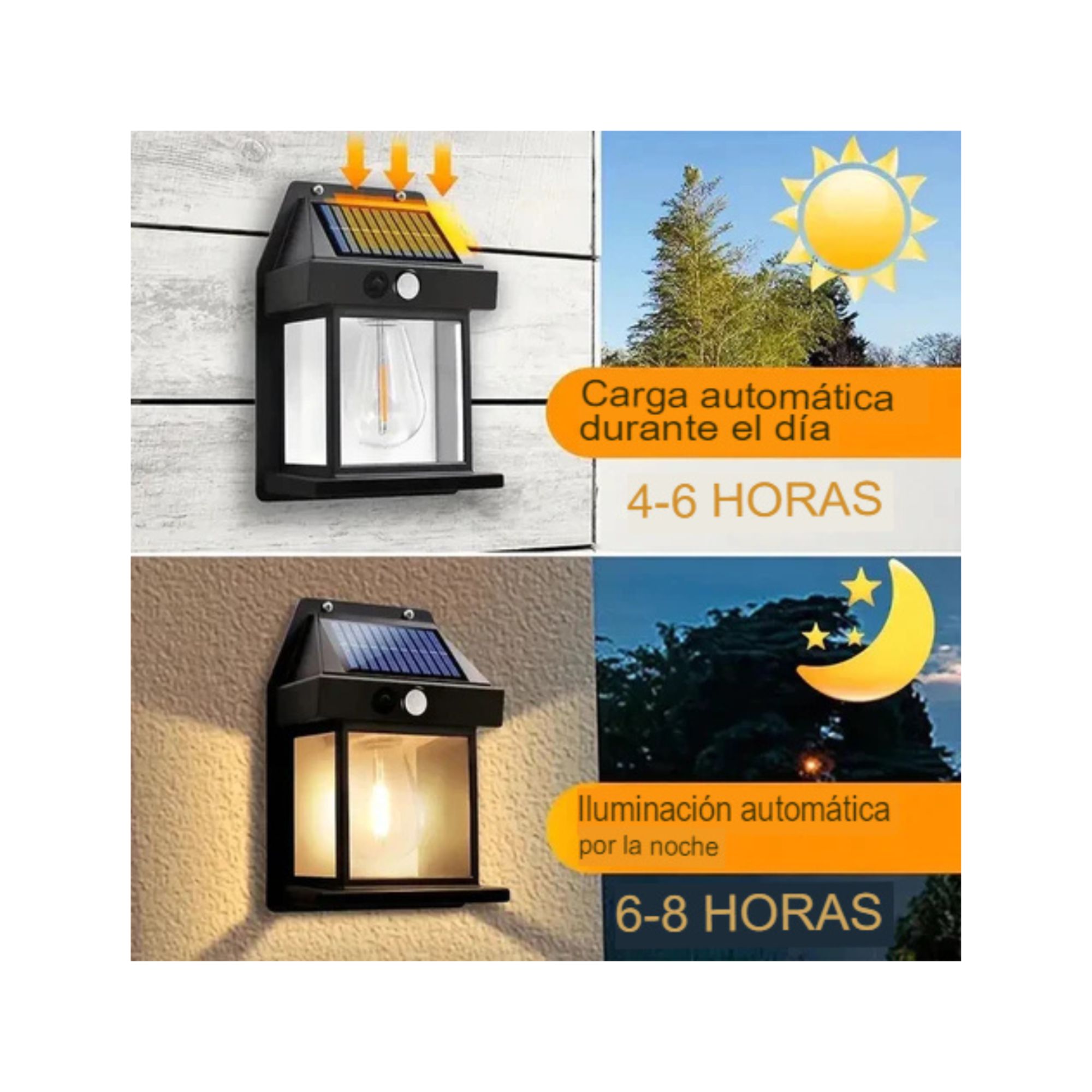 Farol Solar de Pared Ecológica - Imagen 2