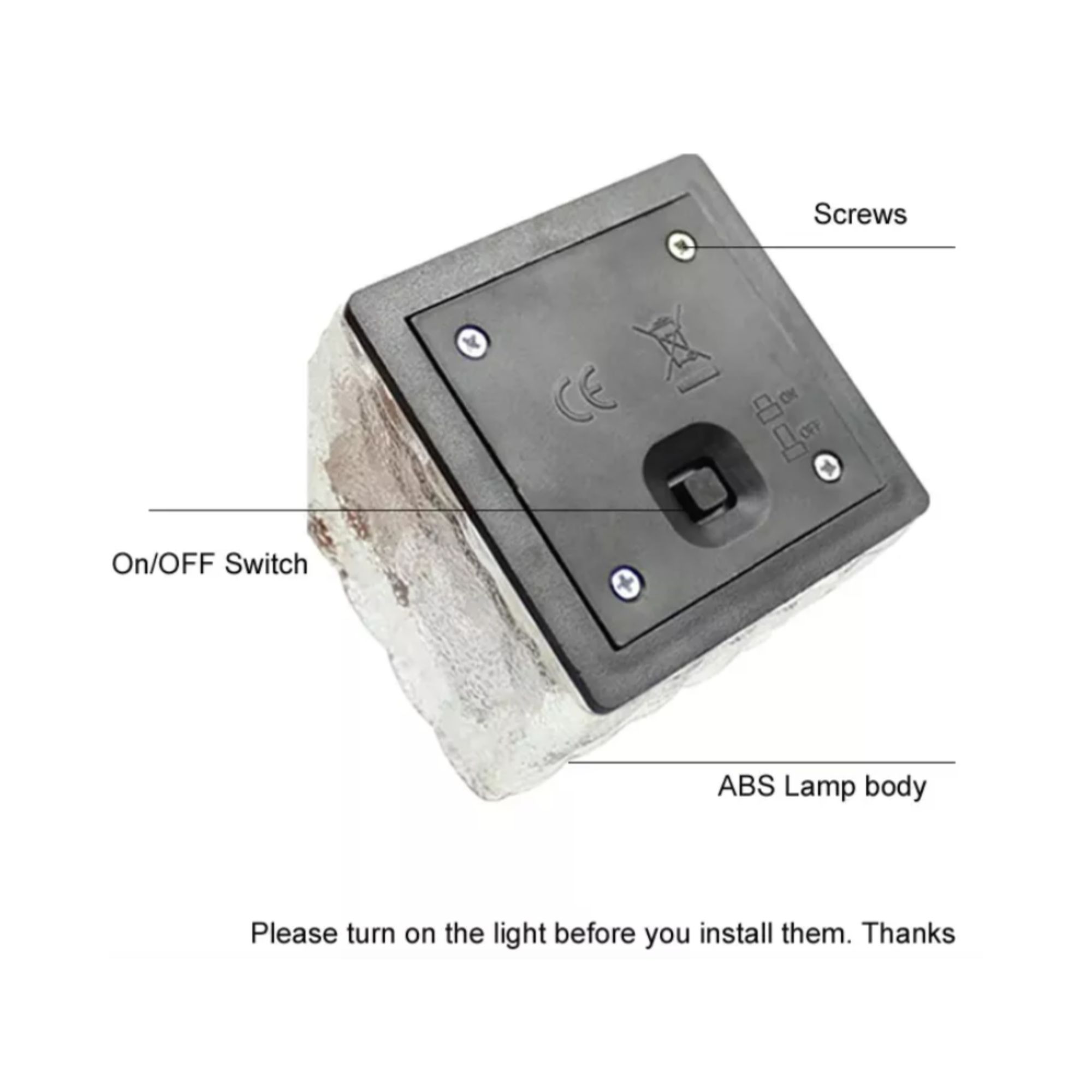 Luz Solar Portatil de Vidrio - Imagen 4