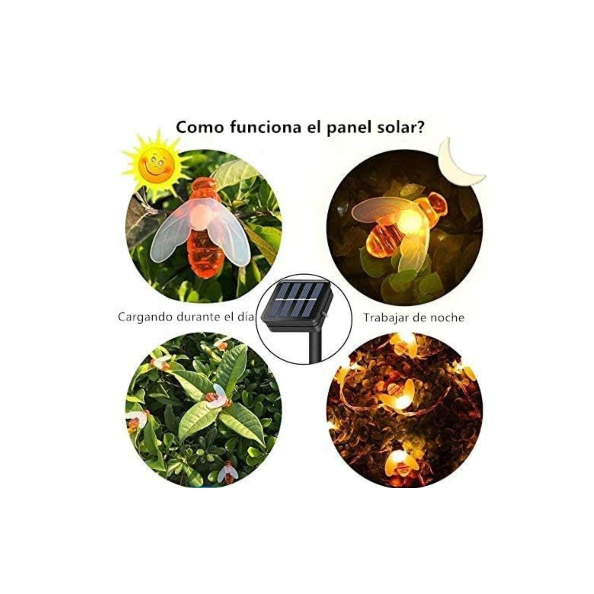 Guirnalda de abejas de 40 luces - Imagen 2