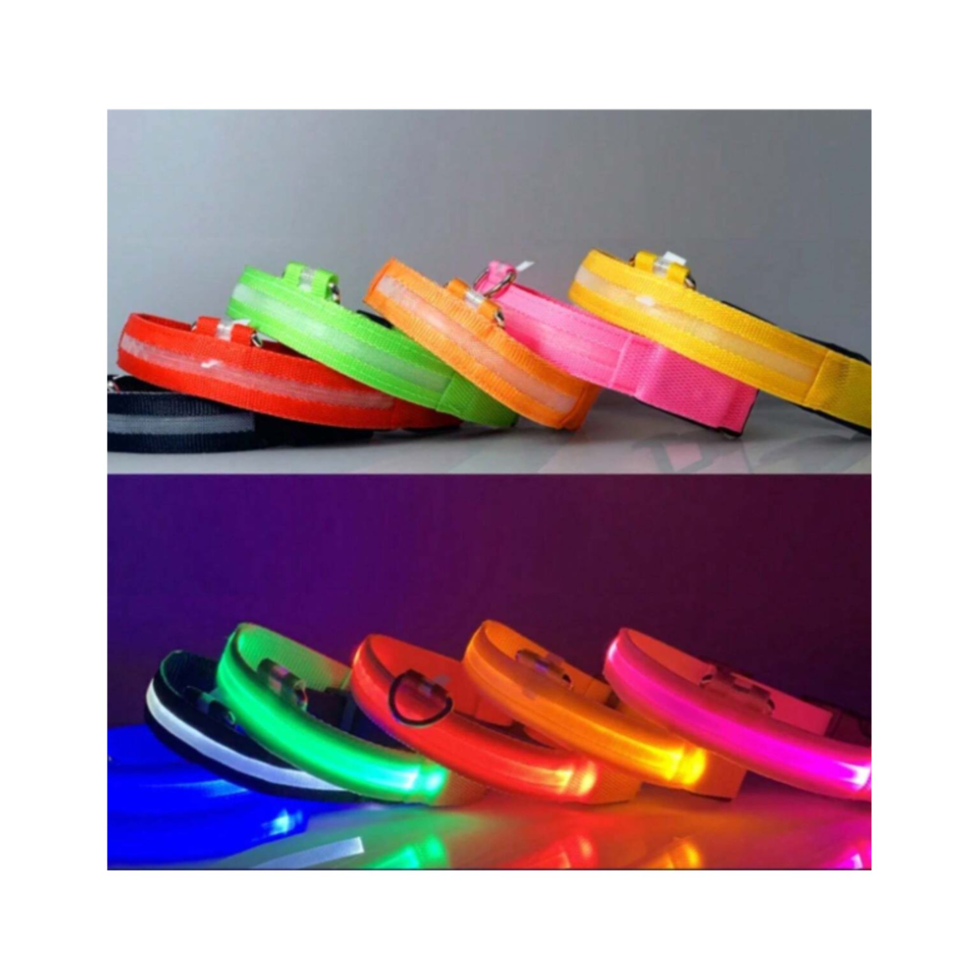 Collar Luminoso Led Recargable - Imagen 2